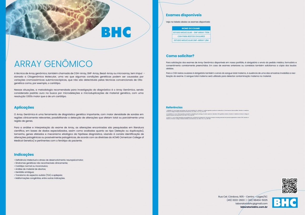 ARRAY GENÔMICO